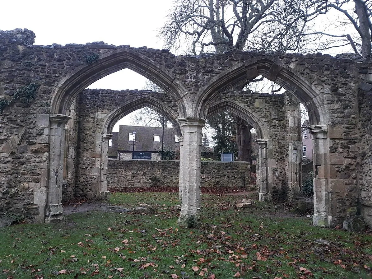 De Abbey Buildings en de Abbey Gardens