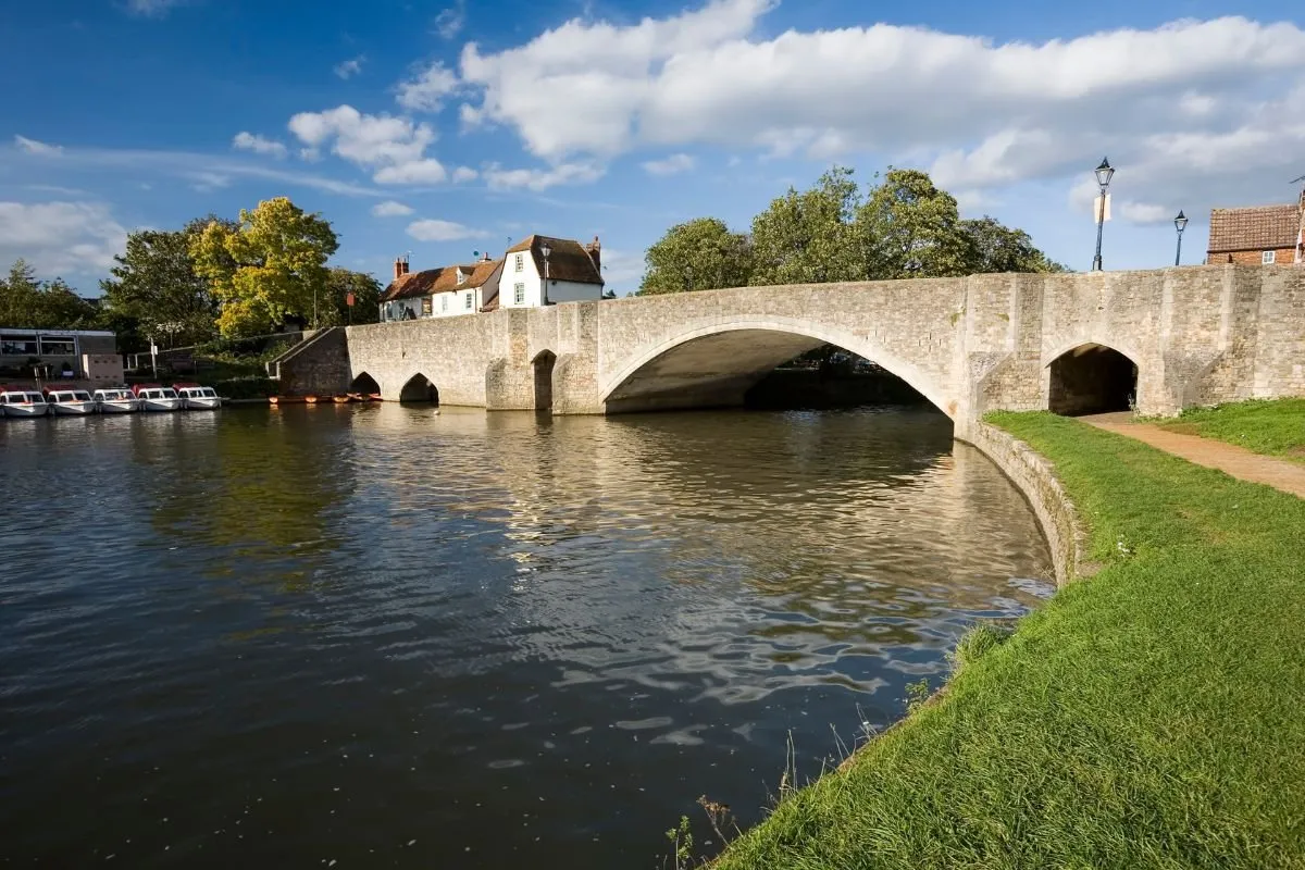De Theems en Abingdon Bridge
