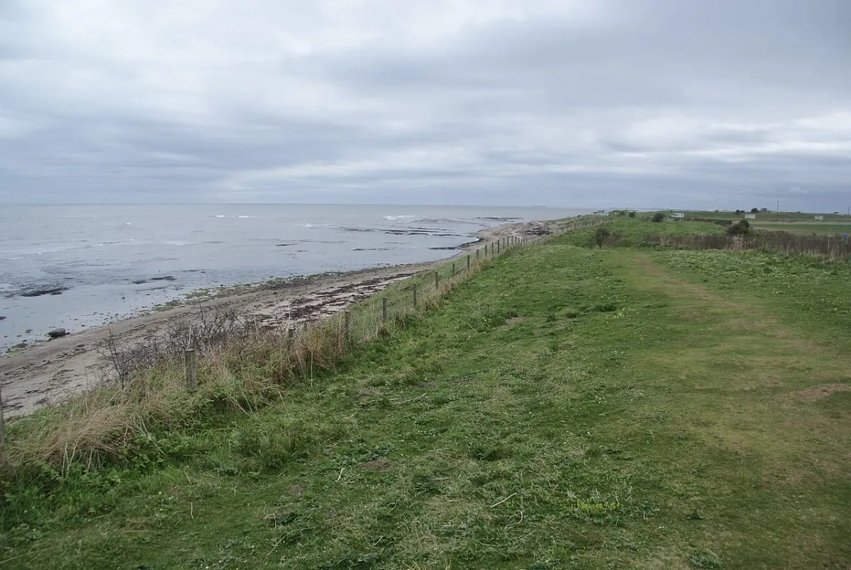 Het kustpad naar Boulmer
