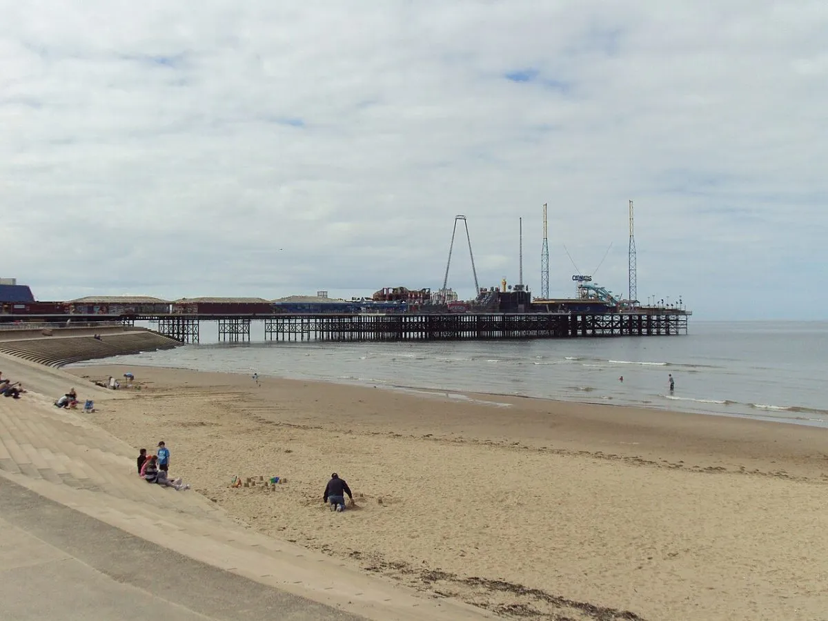 Central Pier en South Pier