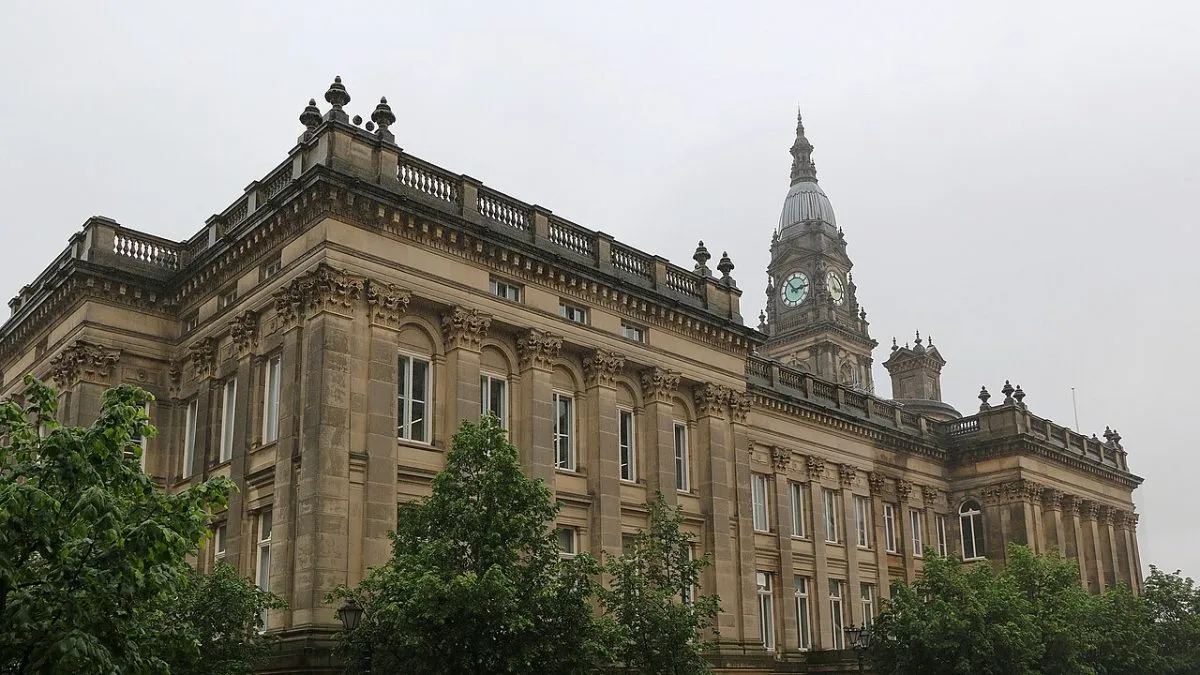 Stadhuis en Victoria Square