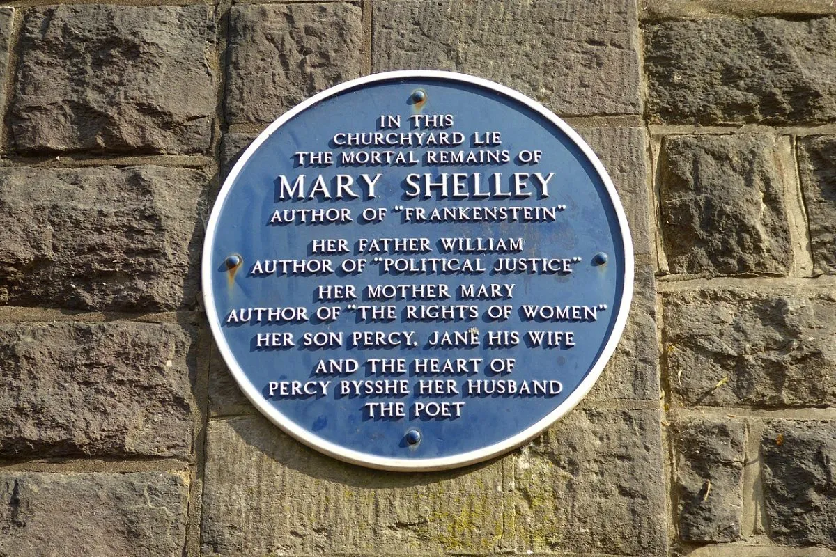St Peter's Church en het graf van Mary Shelley