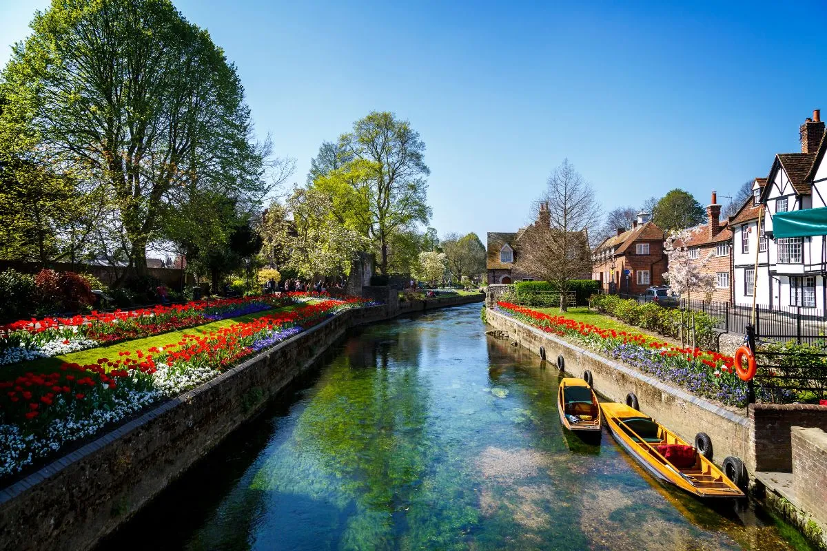 Varen over de Great Stour