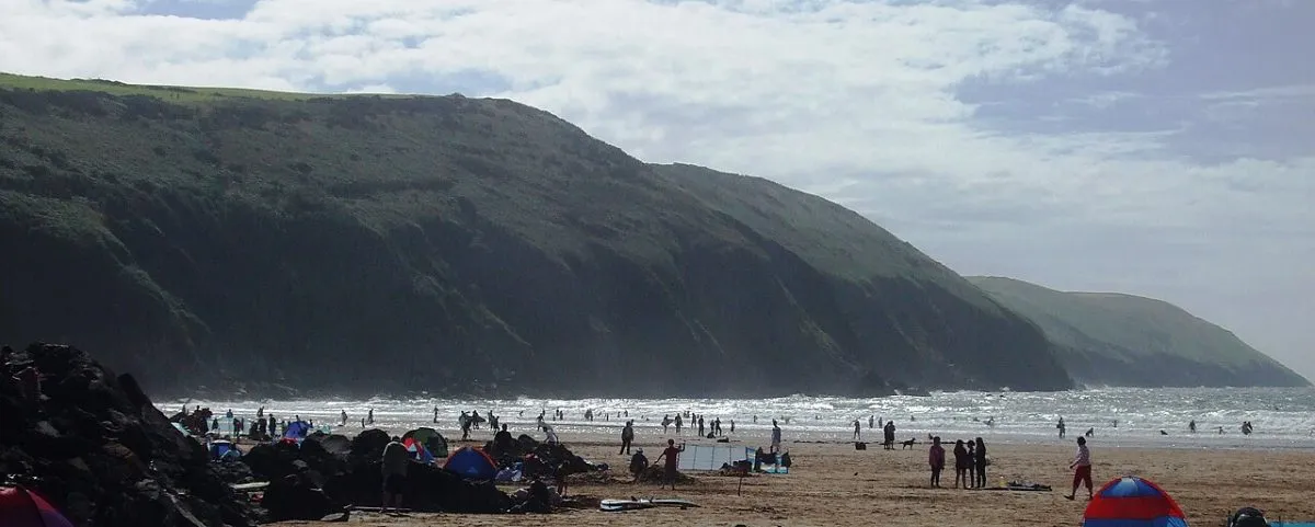 Croyde Beach en Baggy Point