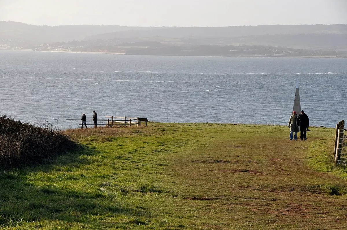 Orcombe Point en de Geoneedle
