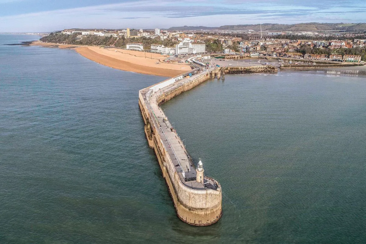 Folkestone Harbour Arm