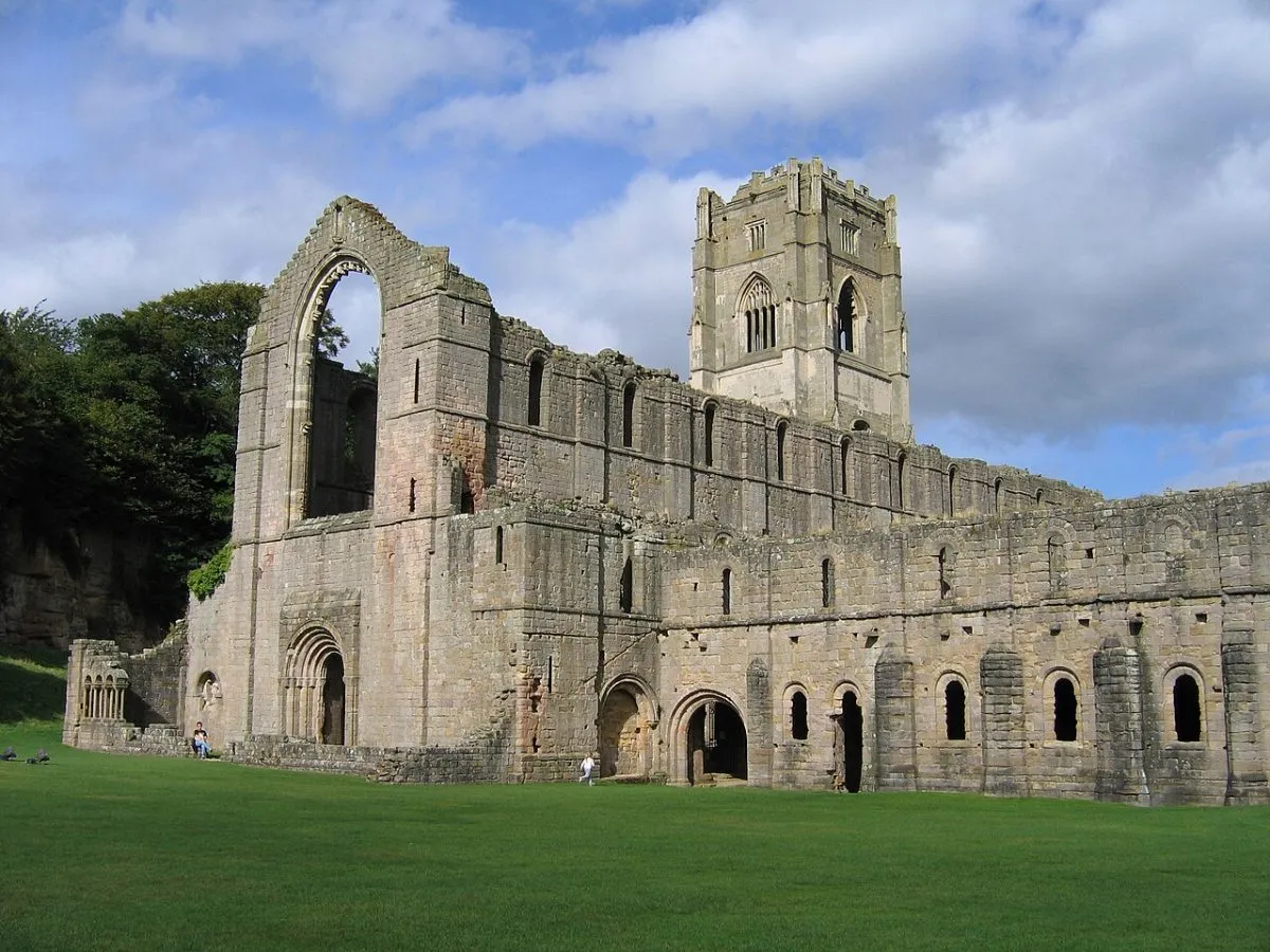 Fountains Abbey en Studley Royal