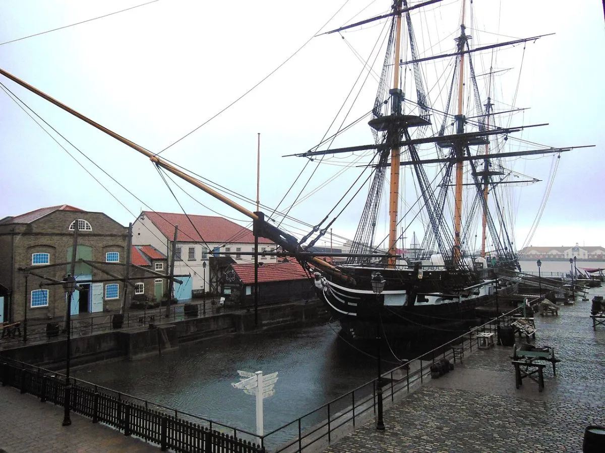 HMS Trincomalee en het Historic Quay