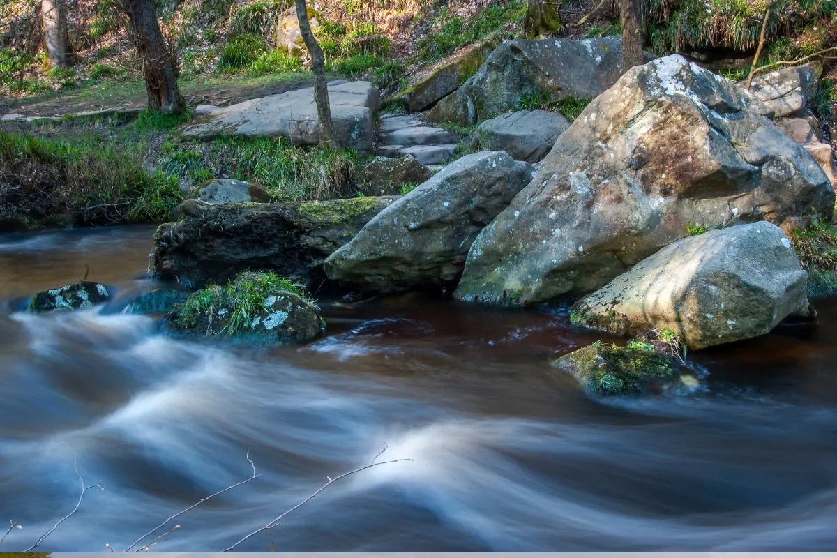 Hardcastle Crags en Gibson Mill