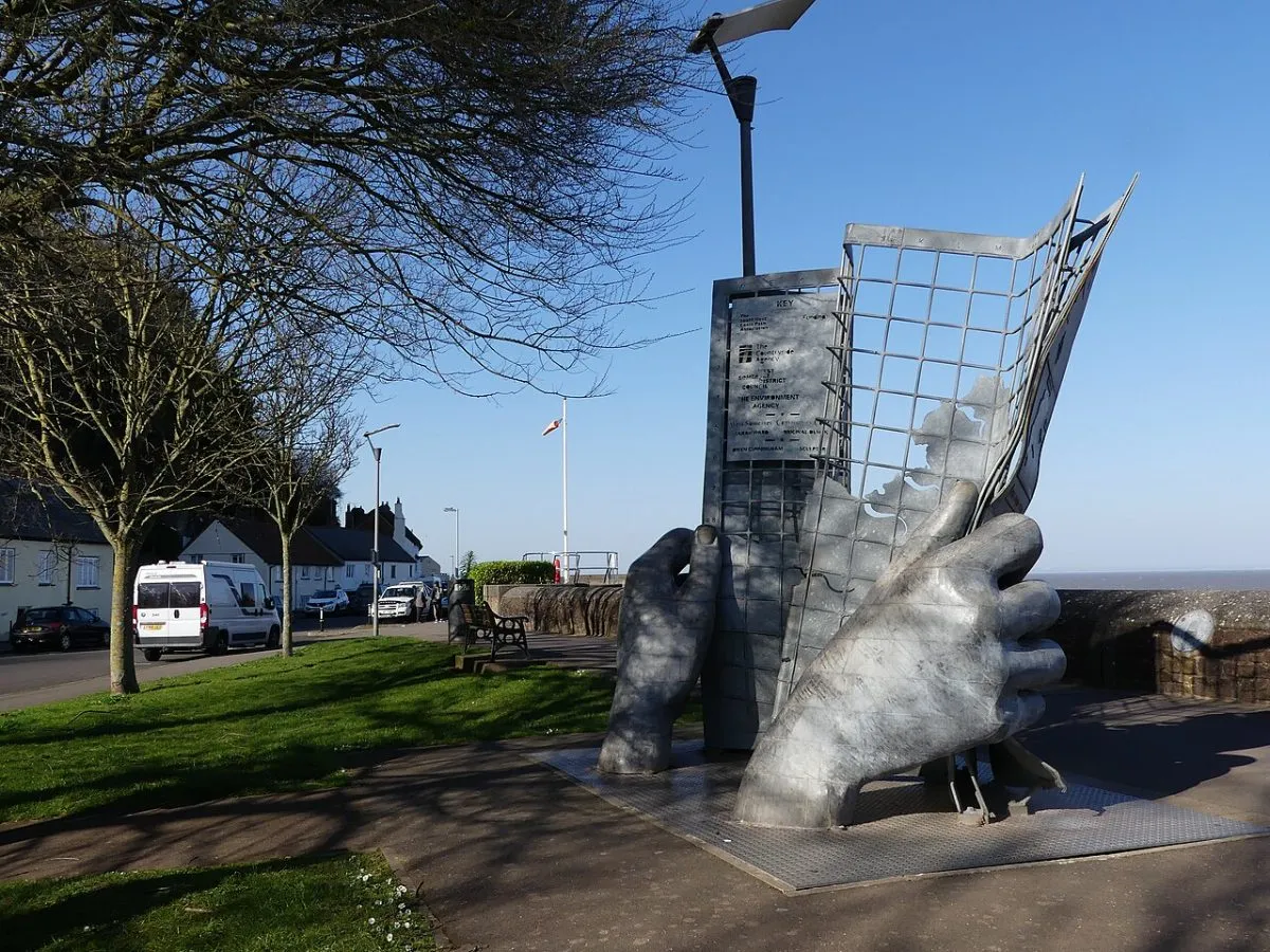 Het begin van de South West Coast Path