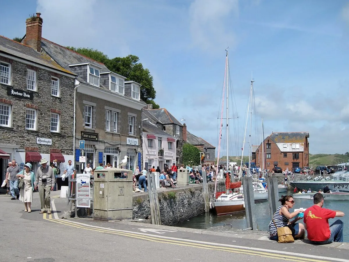 De haven van Padstow