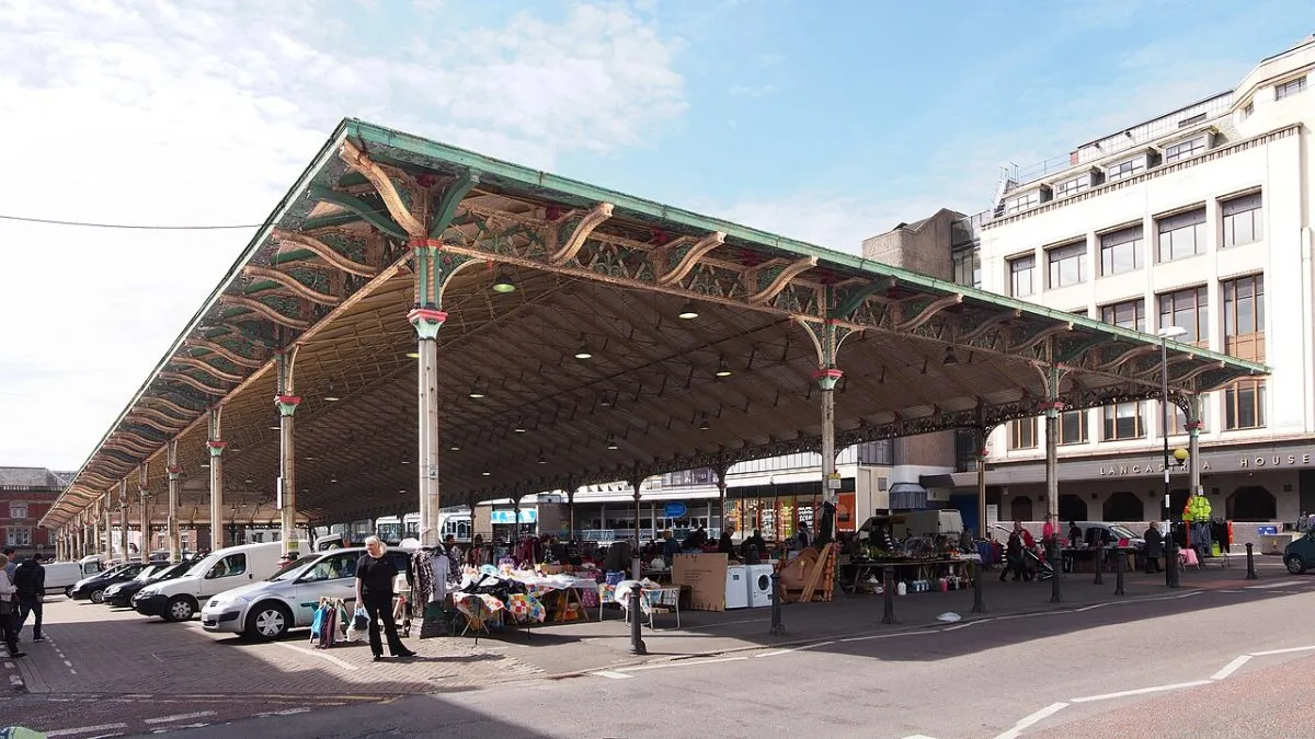 Overdekte markt