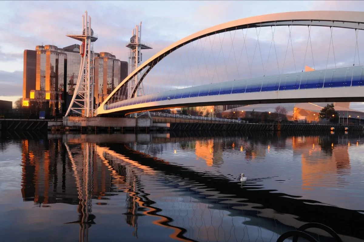 Salford Quays en MediaCityUK