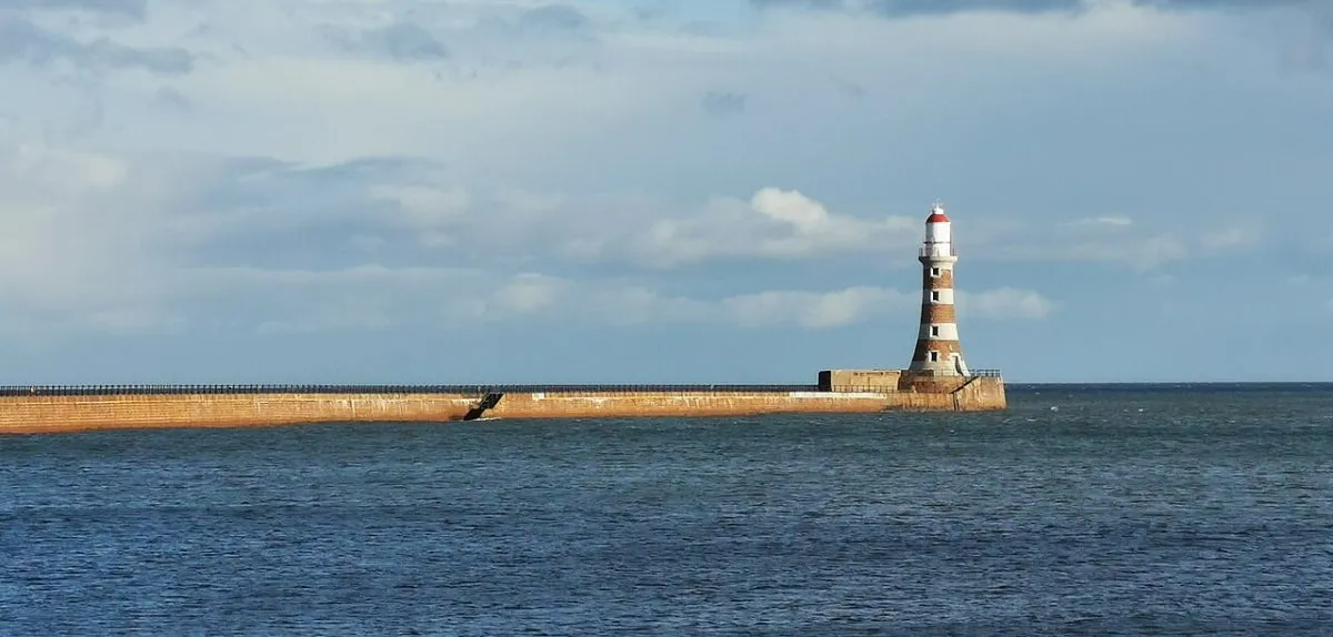Roker Pier en de vuurtoren
