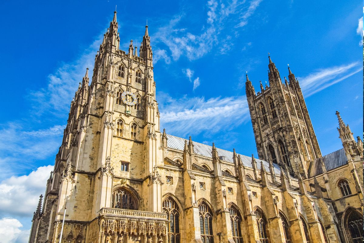 De mooiste kathedralen van Engeland Canterbury Cathedral