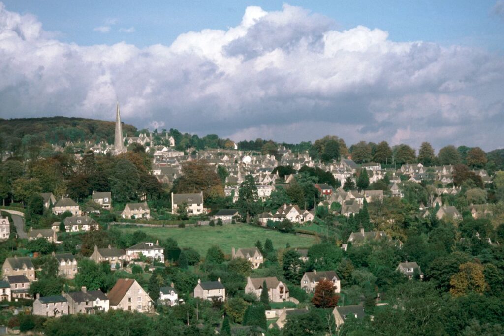 Prachtig zicht op Painswick