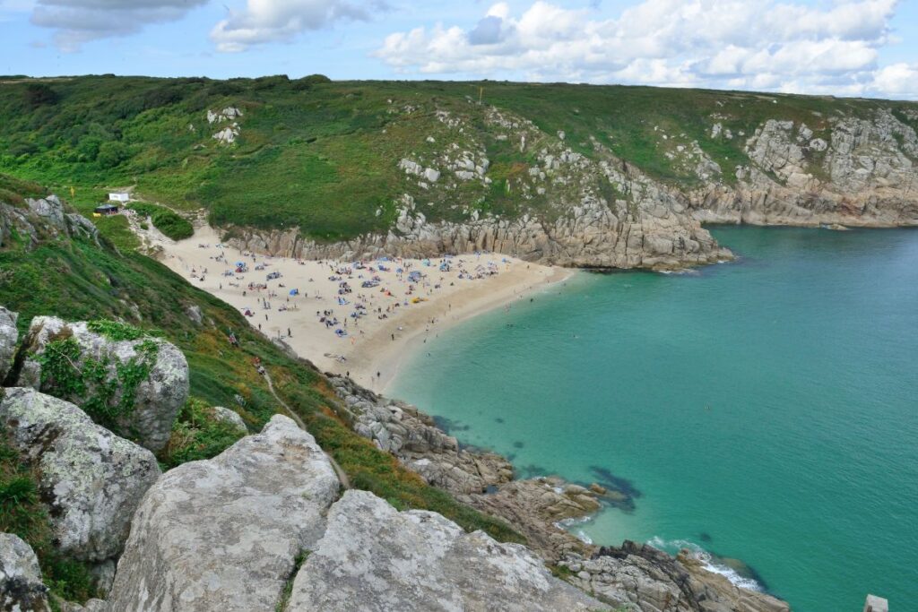 Porthcurno Beach
