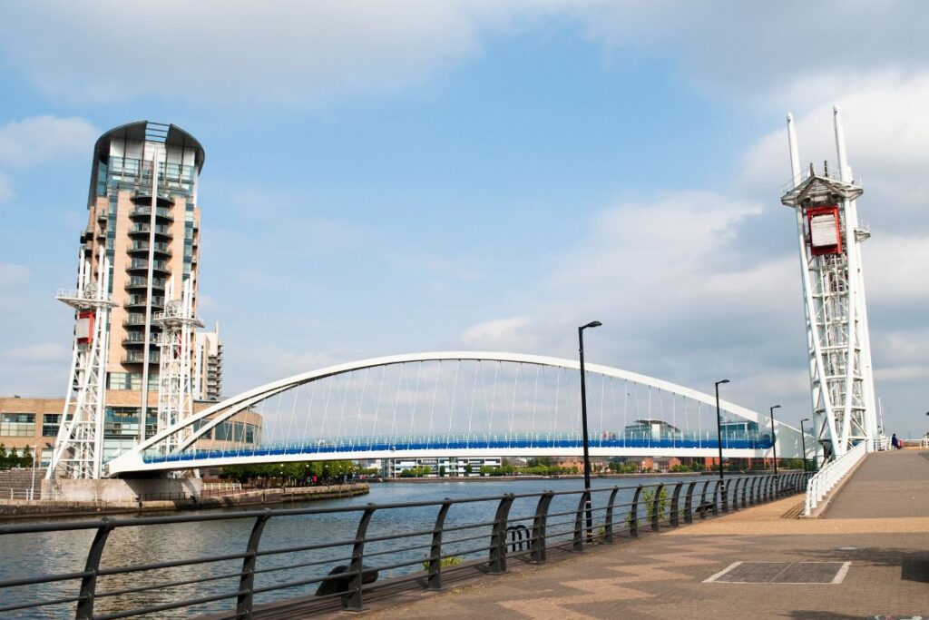 The Lowry voetgangersbrug