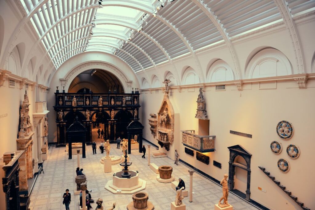 In kijkje in het Victoria en Albert Museum