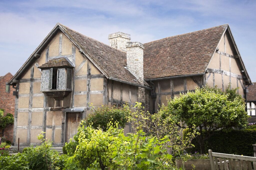 Het huis waar Shakespeare geboren is