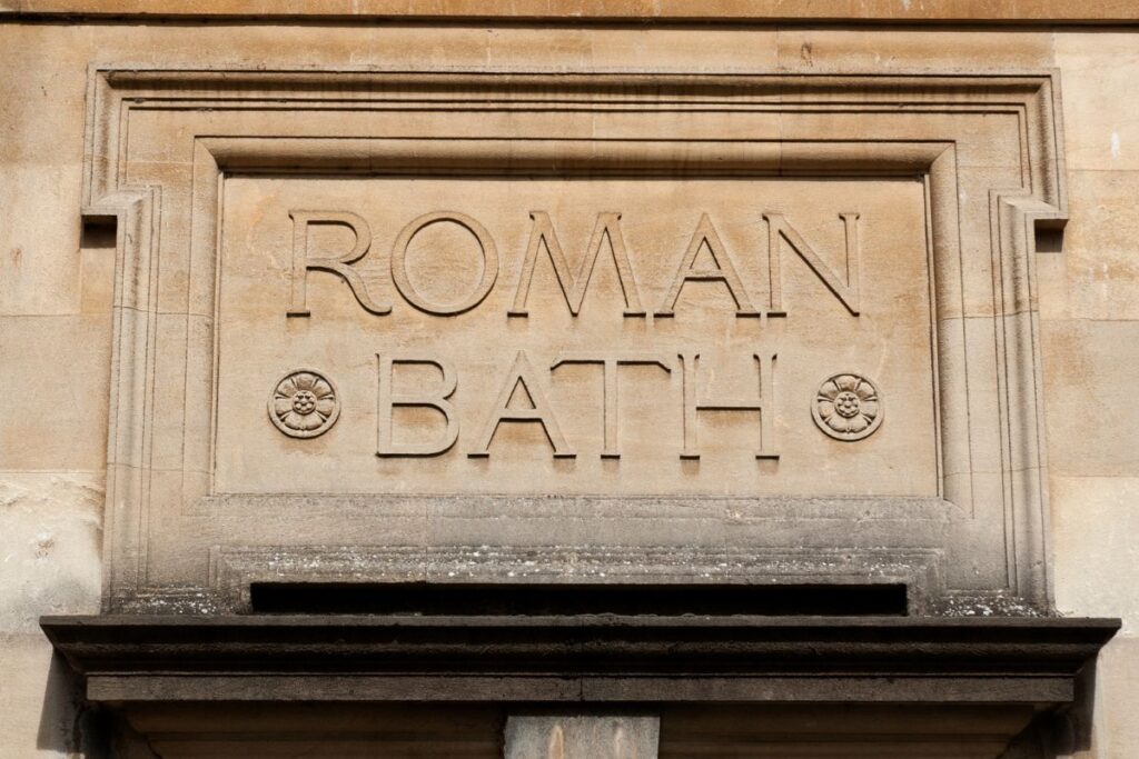 Ingang Roman Bath