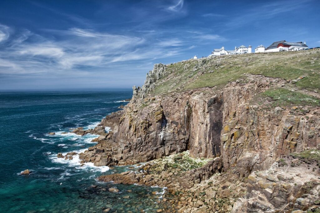 Land's End in Cornwall