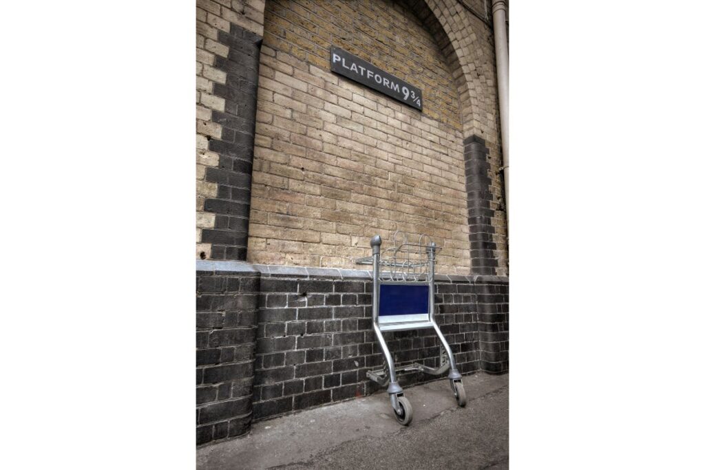 Perron 9¾ op King's Cross Station