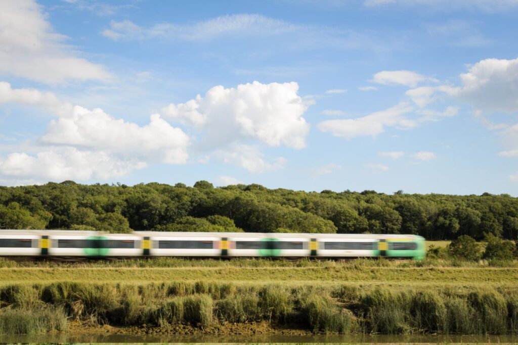 trein door sussex