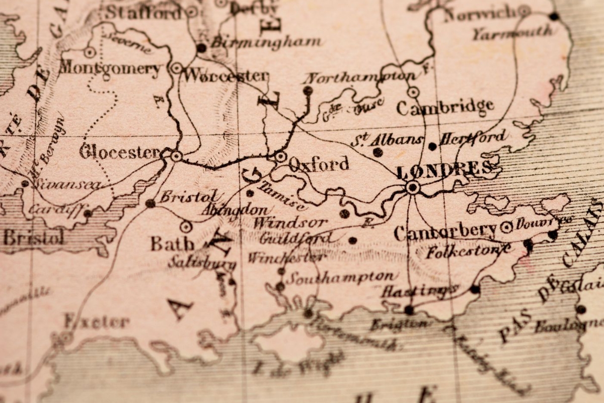 Regio's in Engeland