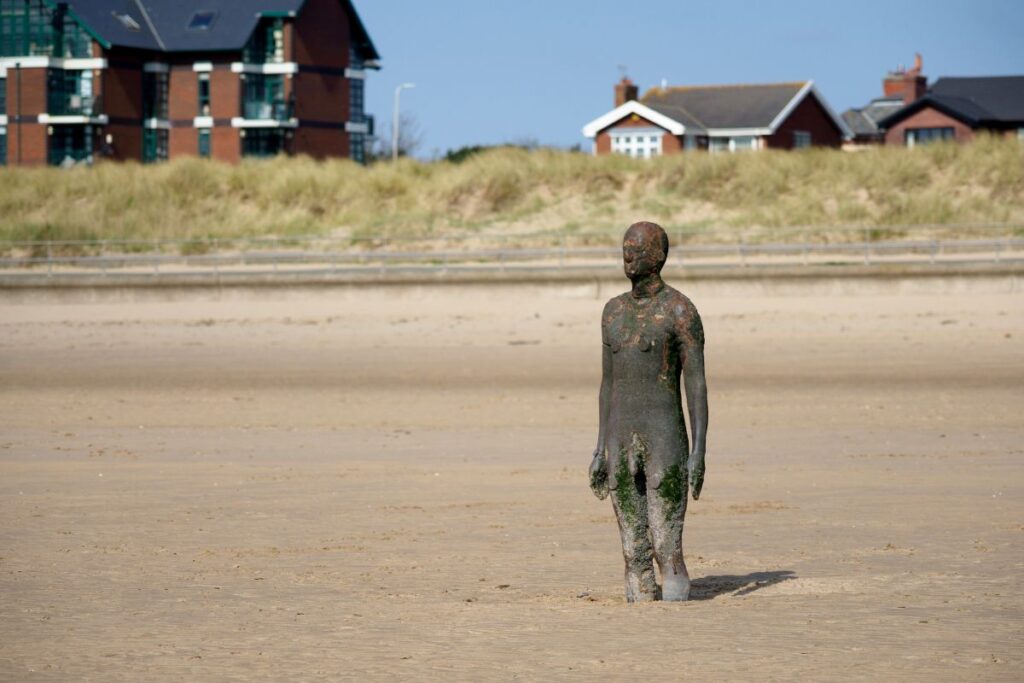 Strand van Crosby Beach