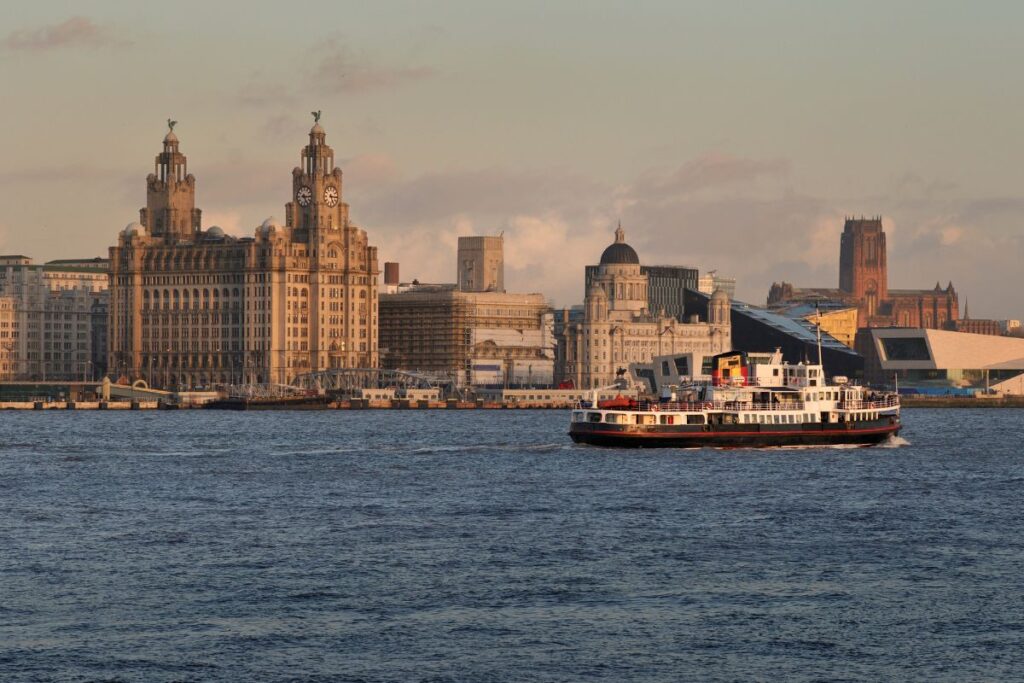 Veerboot naar Mersey