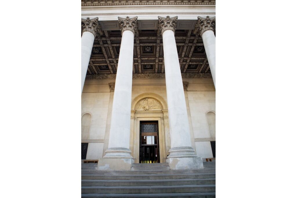 Fitzwilliam Museum voorzijde