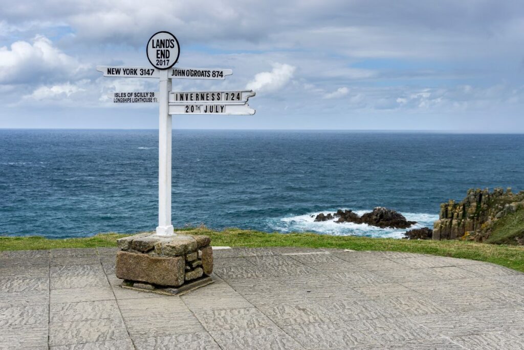 Land’s End-bord