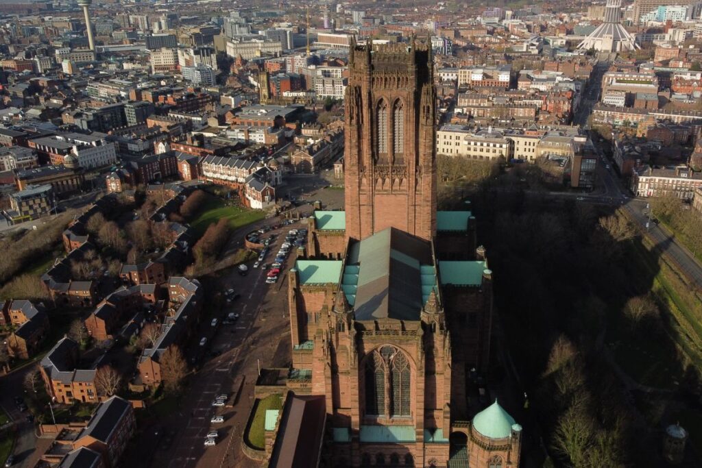 Toren van de Liverpool Cathedral