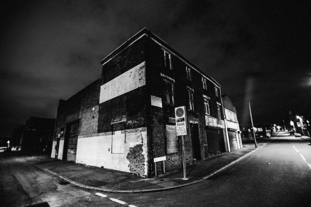 Digbeth wijk in birmingham
