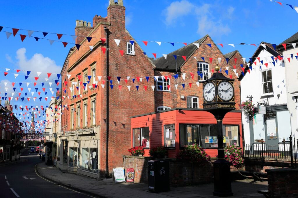 Hoofdstraat van Ashbourne