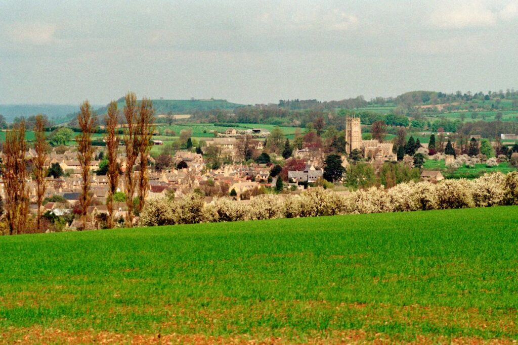 uitzicht over campden court
