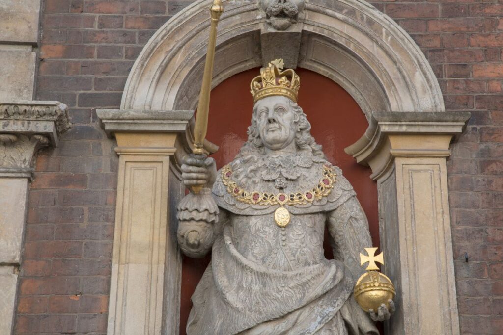 standbeeld van charles de tweede