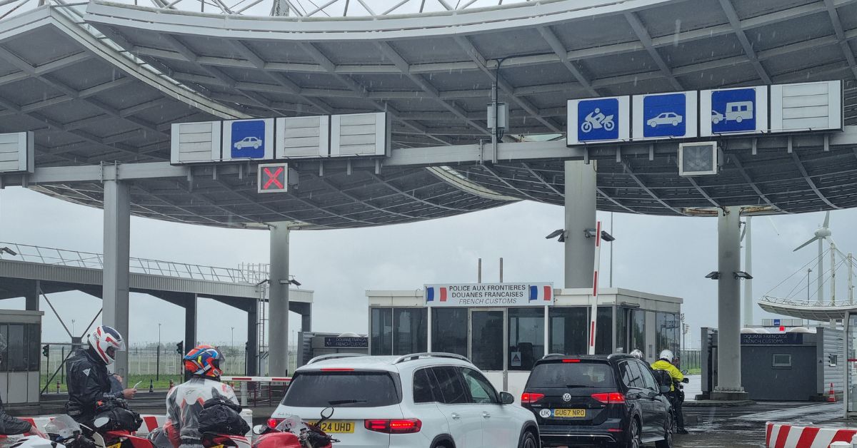 douaneregels Engeland, Controle bij de Kanaaltunnel