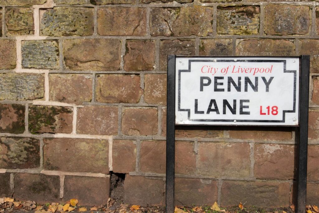 Penny lane liverpool